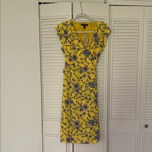 Floral Yellow Dress